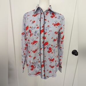 Lauren Ralph Lauren Floral & striped button down shirt - Small